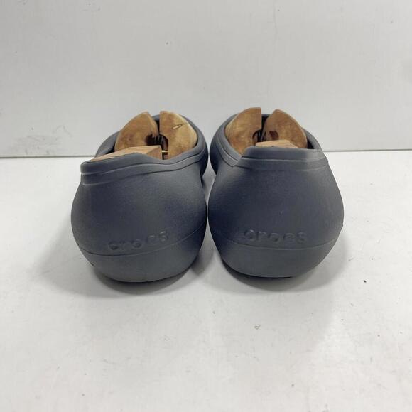 Crocs Flats Womens 9 Kadee Ballet Black Slip On Shoes Casual Waterproof Comfort - Picture 4 of 7